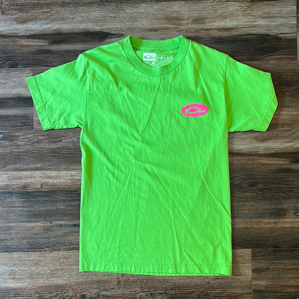 NWOT Men’s Drake Neon Green T-Shirt